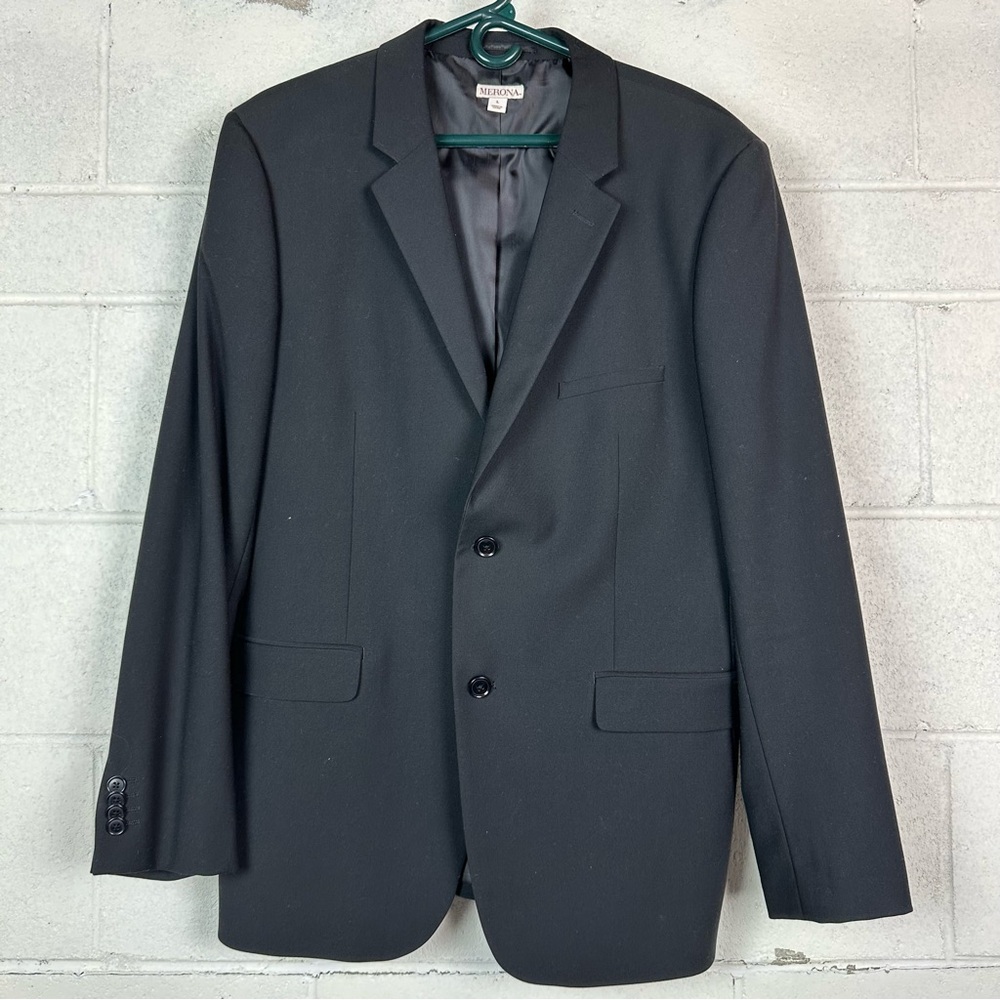 Merona Black Men's Blazer size Large